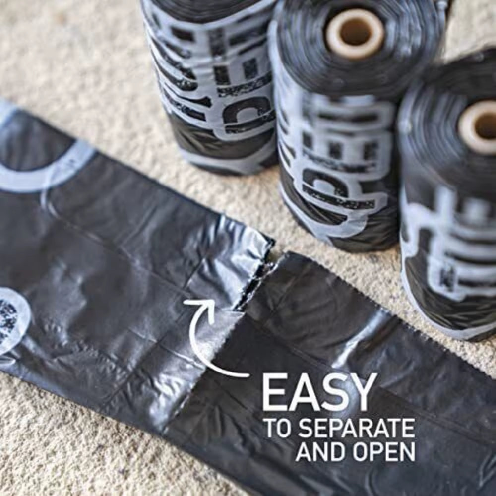 Dog Poo | Tuff Pets 50% Stronger Biodegradable Doggie Bags W/ Tie Handles